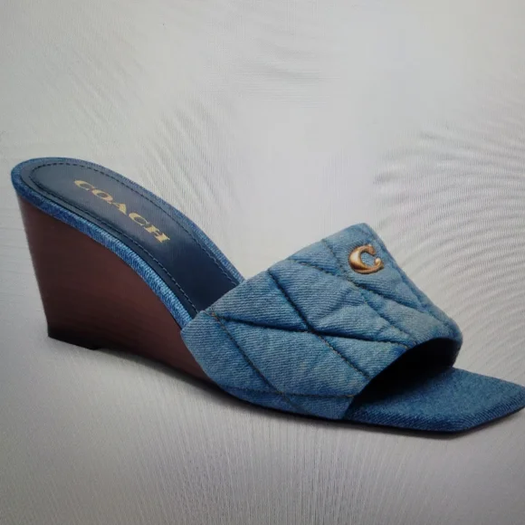 Coach Shoes Coach Nib Nwt Emma Wedge With Quilting Poshmark